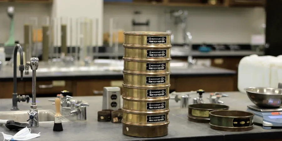 Grain Size Analysis (Sieve + Hydrometer) for Geotechnical Projects in Dallas